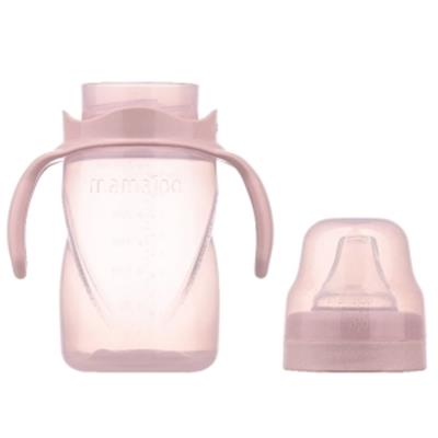Mamajoo Kulplu Akıtmaz Eğitici Bardak Powder Pink 270 ml (6 Ay+)