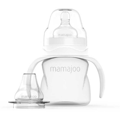 MAMAJOO Kulplu Alıştırma Biberonu  160 Ml ( 6ay+ )