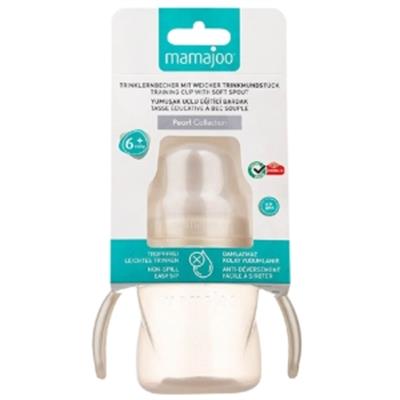Mamajoo Kulplu Eğitici Bardak Pearl 160ml (6Ay+)