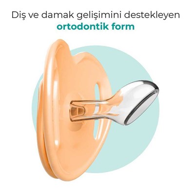 MAMAJOO Ortodontik 2li Emzik Seti ( Pow Blush ) ( 0 Ay+ )