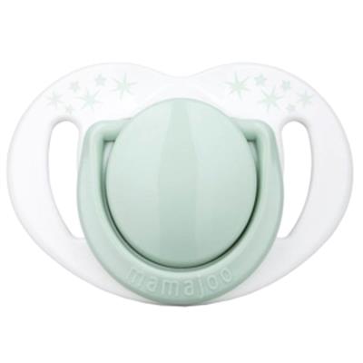 Mamajoo Powder Green Silikon Emzik 2 Li (12 Ay+)