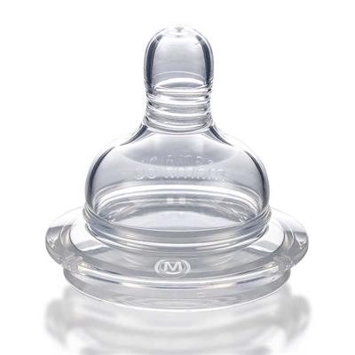 Mamajoo Silikon Biberon Emziği İkili M No:2 6 Ay+