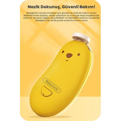 Manikür Set...Muz Model Elektrikli