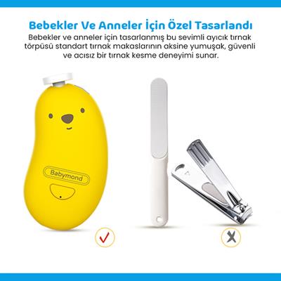 Manikür Set...Muz Model Elektrikli