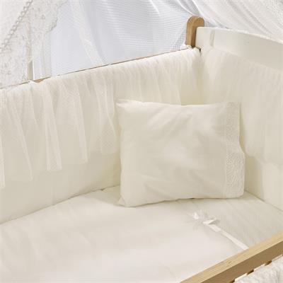 Meltem Smart Mia Anne Yanı Ahşap Sallanır Beşik Natural Ekru (60x120)