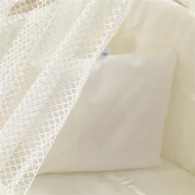 Meltem Smart Mood Anne Yanı Ahşap Sallanır Beşik Natural Ekru (50x90)