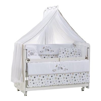 Meltem Smart Woody Anne Yanı Ahşap Sallanır Beşik (60x120)