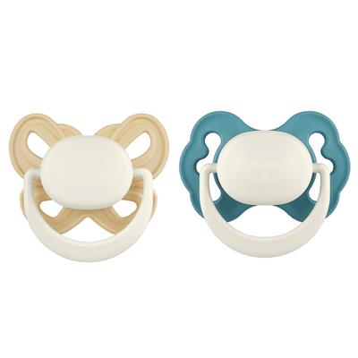 Mooma Palyaço ve Kelebek Desenli Emzik No:1 (0-6 Ay)