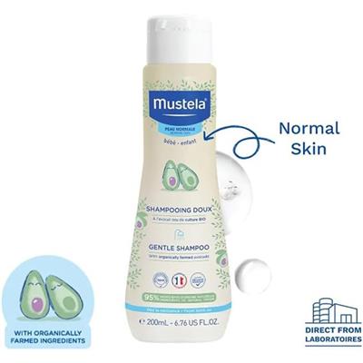 Mustela Gentle Göz Yakmayan Bebek Şampuanı 500 Ml