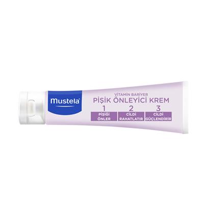 Mustela Vitamin Barrier 1-2-3 Cream - Pişik Önleyici Bakım Kremi 50Ml