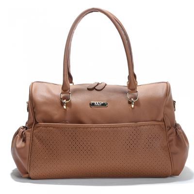 Çanta Seti...Anne Bebek Hestıa Deri ( Taba )