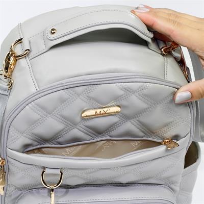 Sırt Çantası...Oeste Deri ( Gri )