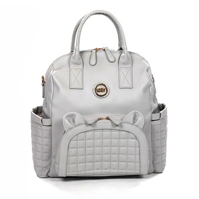 M&Y COLLECTION Kitty Deri Sırt Bebek Bakım Çantası