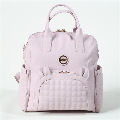 M&Y COLLECTION Kitty Deri Sırt Bebek Bakım Çantası