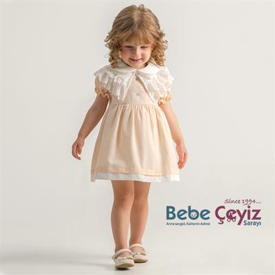 MYMİO Dokuma Dantelli Elbise ( Kız )