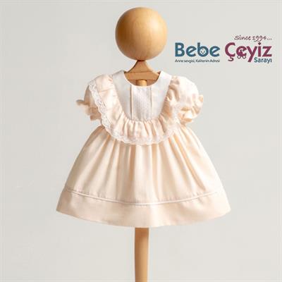 MYMİO Dokuma Nakışlı Elbise