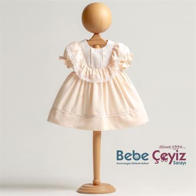 MYMİO Dokuma Nakışlı Elbise