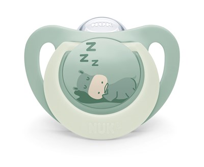 Nuk First Choice Night 2li Gece Emzik, 0-6 Ay Hipo/Koala