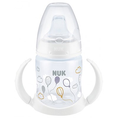 NUK FC Alıştırma Bardağı ( Beyaz ) ( 150 ml )