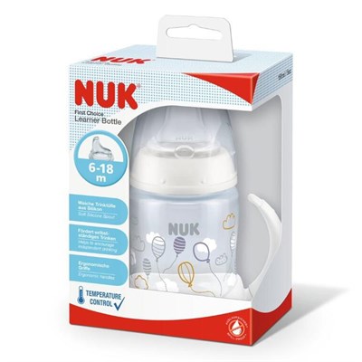 NUK FC Alıştırma Bardağı ( Beyaz ) ( 150 ml )
