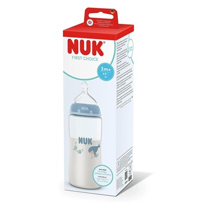 NUK First Choice Biberon PP ( 300 ml ) ( Mavi ) 