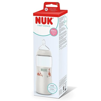 NUK First Choice Biberon PP ( 360 ml ) ( Beyaz )