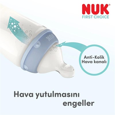 NUK First Choice Biberon PP ( 360 ml ) ( Beyaz )