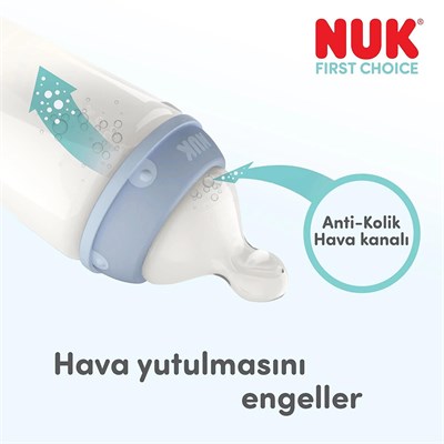 NUK First Choice Cam Biberon ( 240 ml ) ( Beyaz ) 