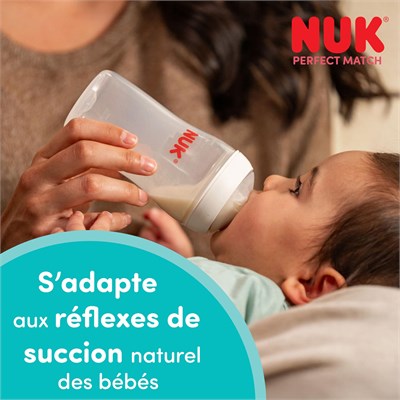 NUK Perfect Match 2li Biberon PP ( 260 ml )