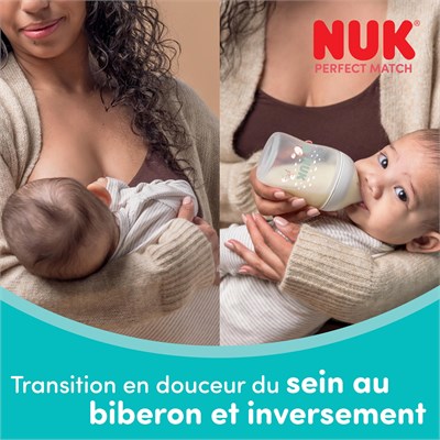 NUK Perfect Match 2li Biberon PP ( 260 ml )