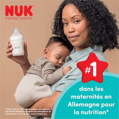 NUK Perfect Match 2li Biberon PP ( 260 ml )