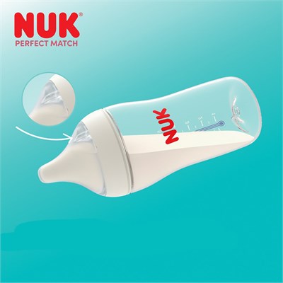 NUK Perfect Match PP Biberon  150 ml ( Beyaz )  