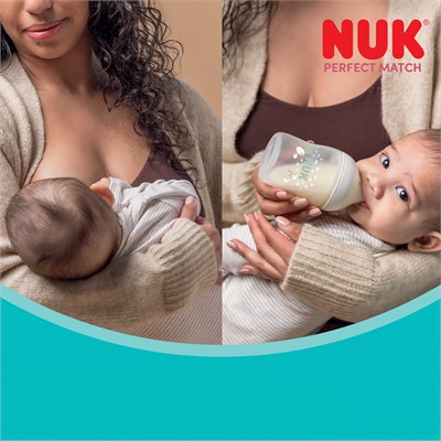 NUK Perfect Match PP Biberon  150 ml ( Beyaz )  