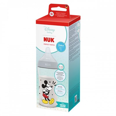 NUK Perfect Match PP Biberon  260 ml ( Mickey )