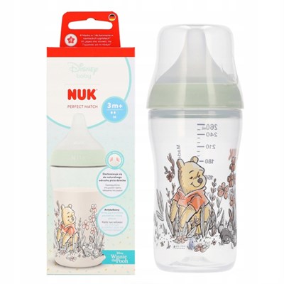 NUK Perfect Match PP Biberon  260 ml ( Winnie )