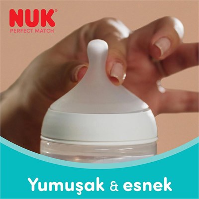 Nuk Perfect Match Silikon Biberon Emziği (S)  