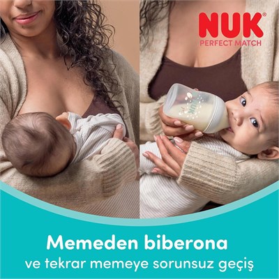 NUK Perfect Match SilikonBiberon Emziği ( M )