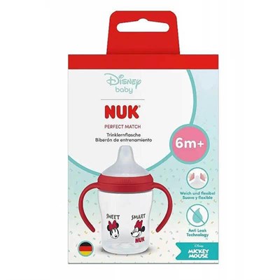NUK PM Eğitici Alıştırma Bardağı ( 150 ml ) ( Minnie ) 