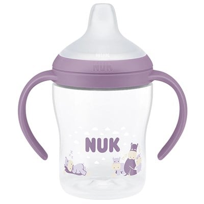 NUK PM Eğitici Alıştırma Bardağı ( 150 ml ) ( Mor ) 