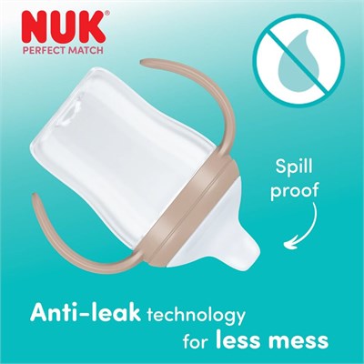 NUK PM Eğitici Alıştırma Bardağı ( 150 ml ) ( Mor ) 