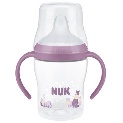 NUK PM Eğitici Alıştırma Bardağı ( 150 ml ) ( Mor ) 