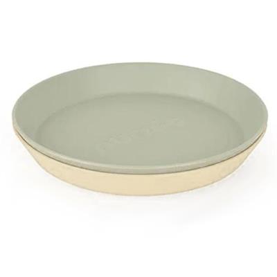 NUMİO 2 li Yuvarlak Tabak & Sage Green Vanillia