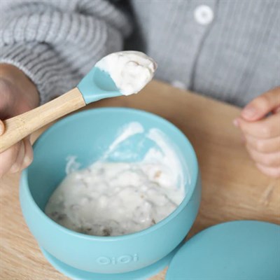 OİOİ 2li Bambu Saplı Kaşık ( River Green / Powder Grey )