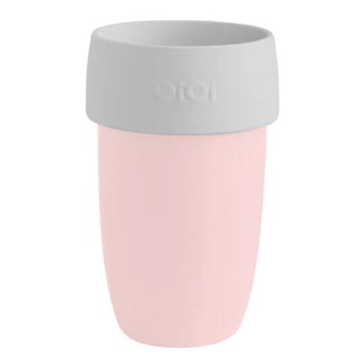 OİOİ Alıştırma Bardağı ( Pinky Powder Grey )