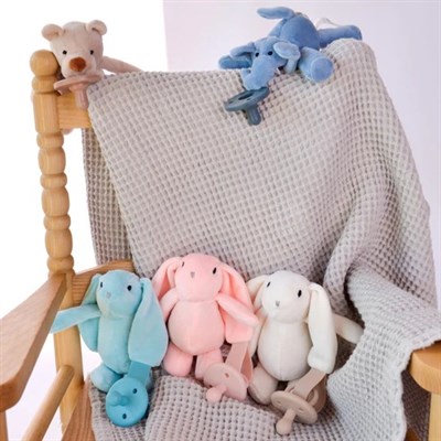 Oioi Emzikli Uyku Arkadaşı Pembe Tavşan (0Ay+)