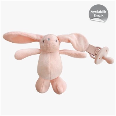 Oioi Emzikli Uyku Arkadaşı Pembe Tavşan (0Ay+)