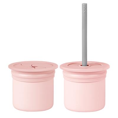 OİOİ Ham + Hüp - Pinky Pink / Powder Grey