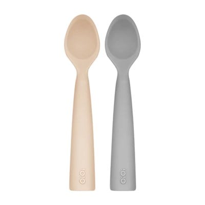OİOİ Nam Nam 2li Kaşık ( Bubble Beige / Powder Grey)