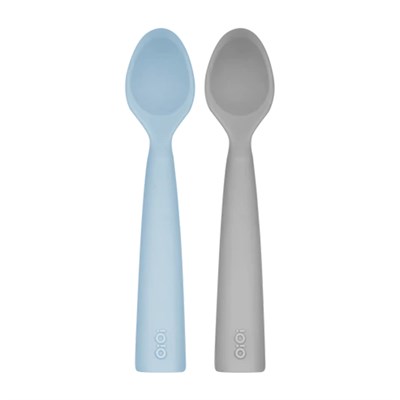OİOİ Nam Nam 2li Kaşık ( Mineral Blue / Powder Grey)