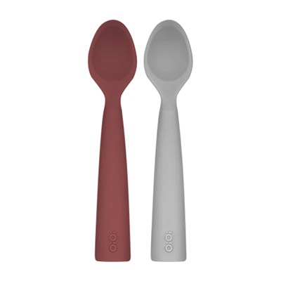 OİOİ Nam Nam 2li Kaşık ( Velvet Rose / Powder Grey)
